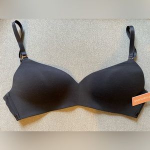 Thirdlove black wireless support bra 36C